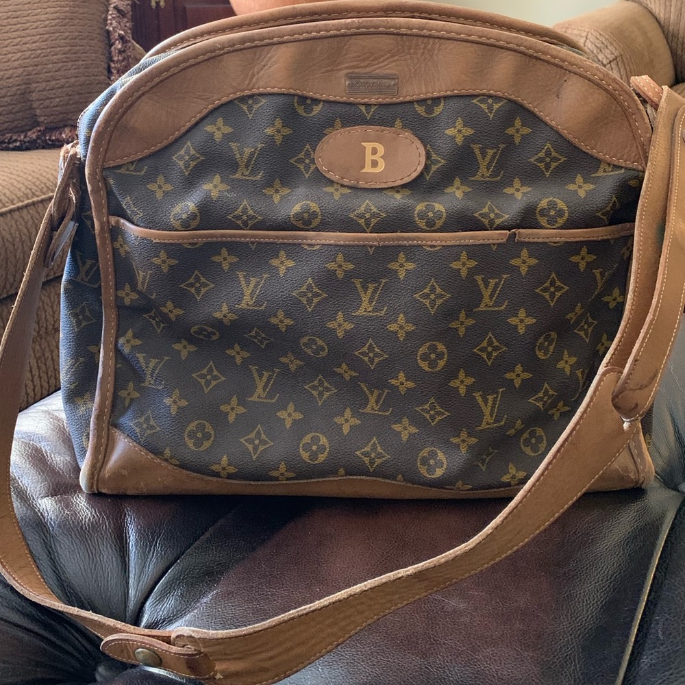 Louis Vuitton Monogram Brown Travel Bag